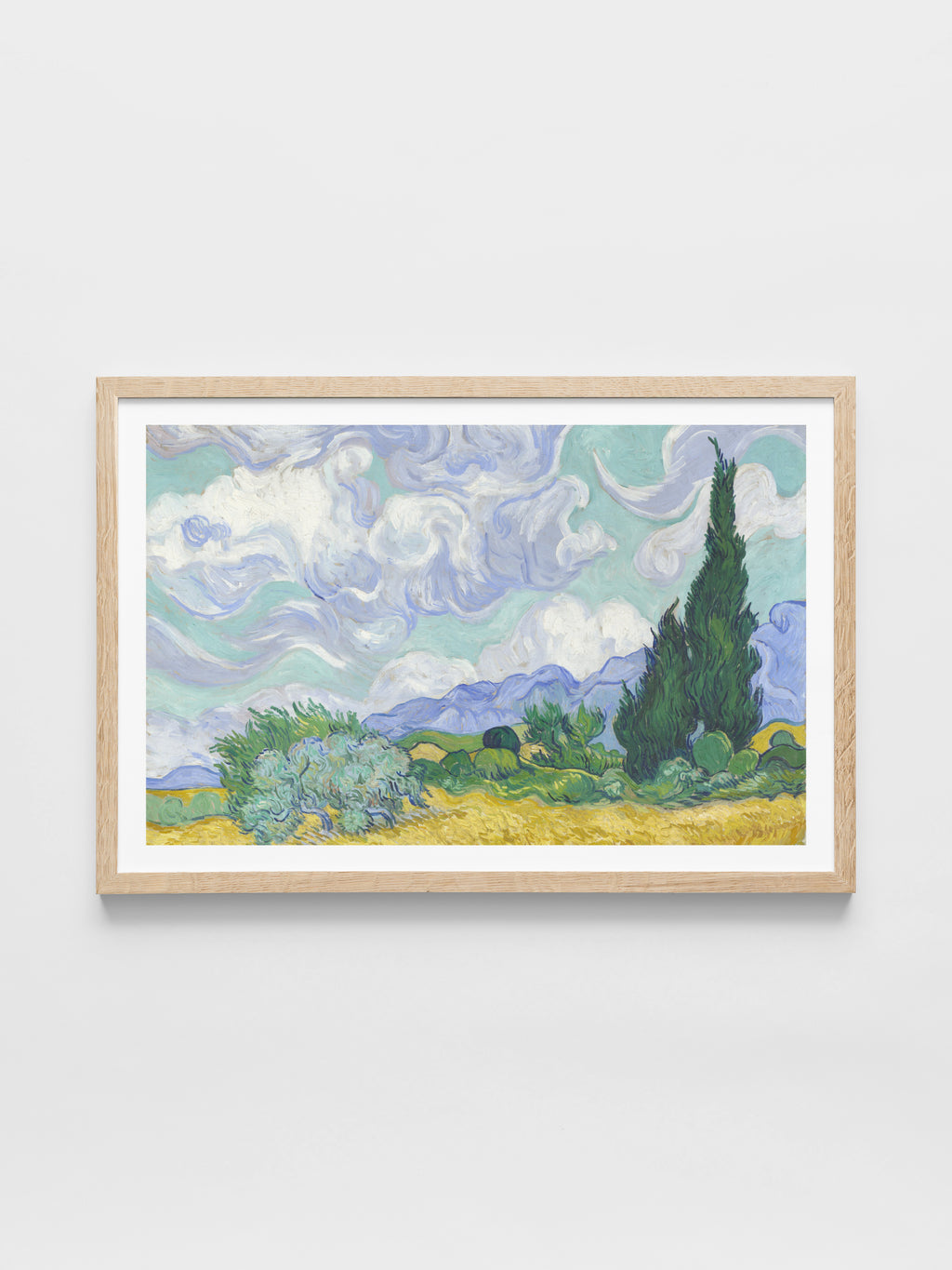 Vincent Van Gogh - Wheatfield with Cypresses