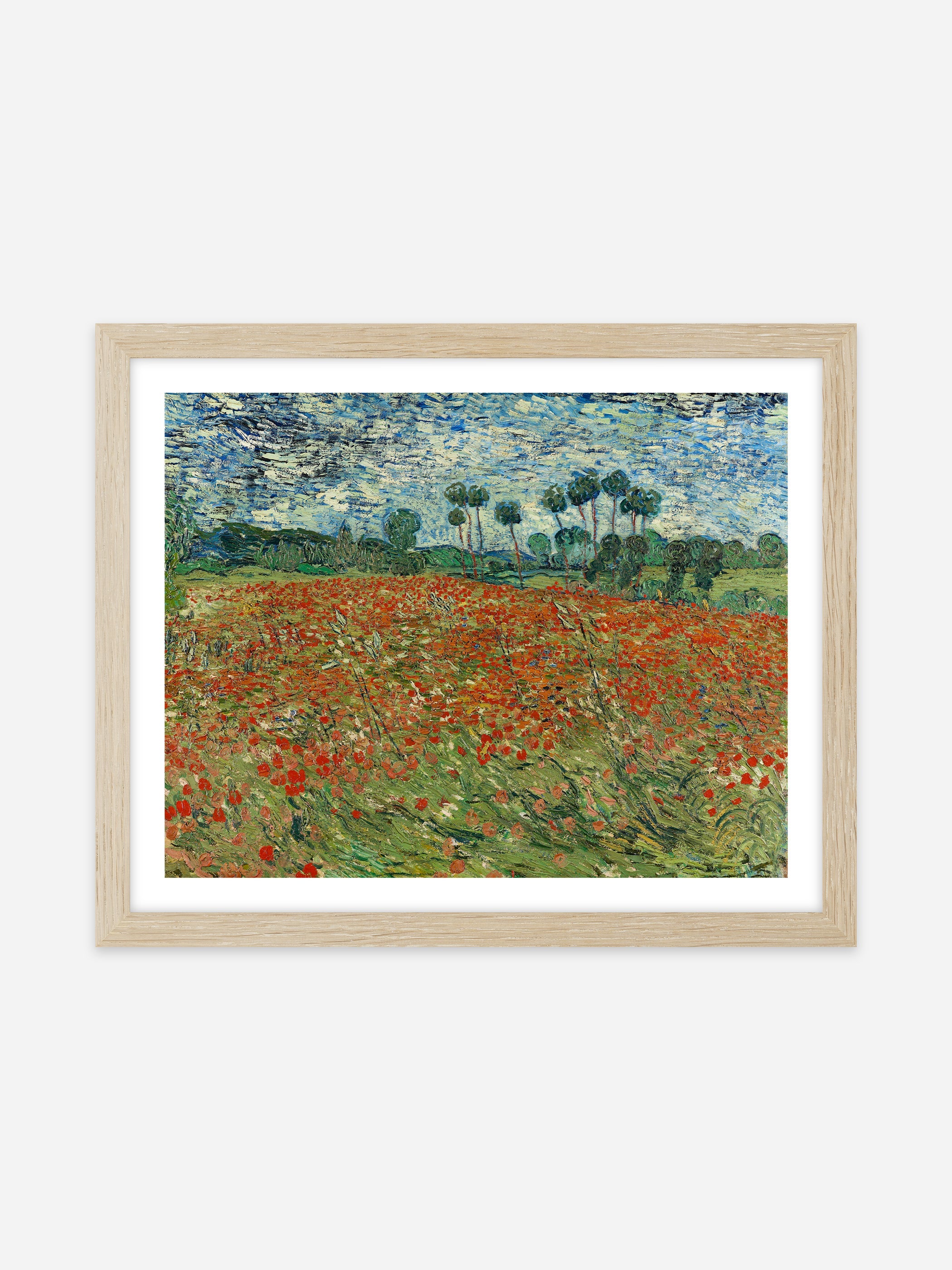 Vincent Van Gogh - Field of Poppies, Auvers-sur-Oise