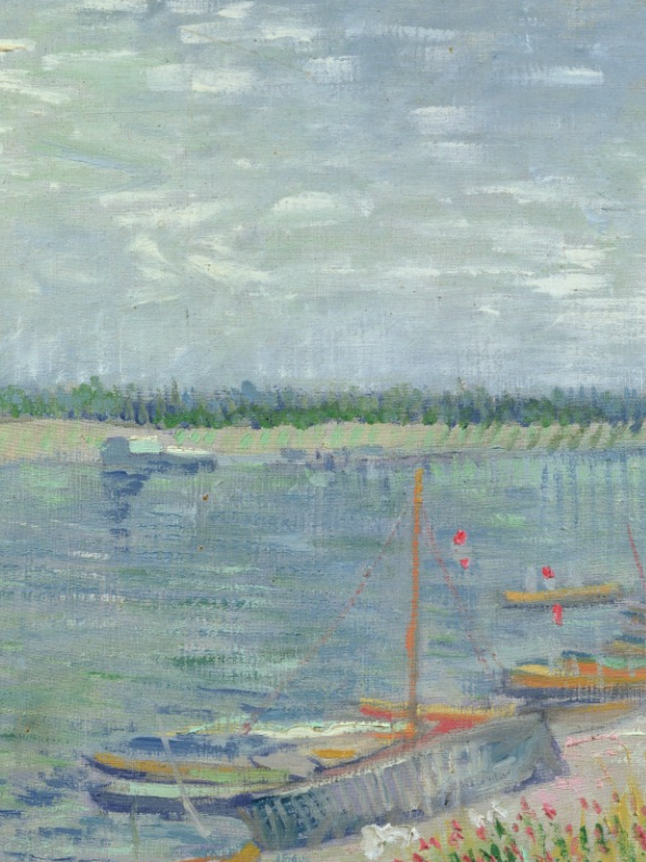 Vincent Van Gogh - Moored Boats