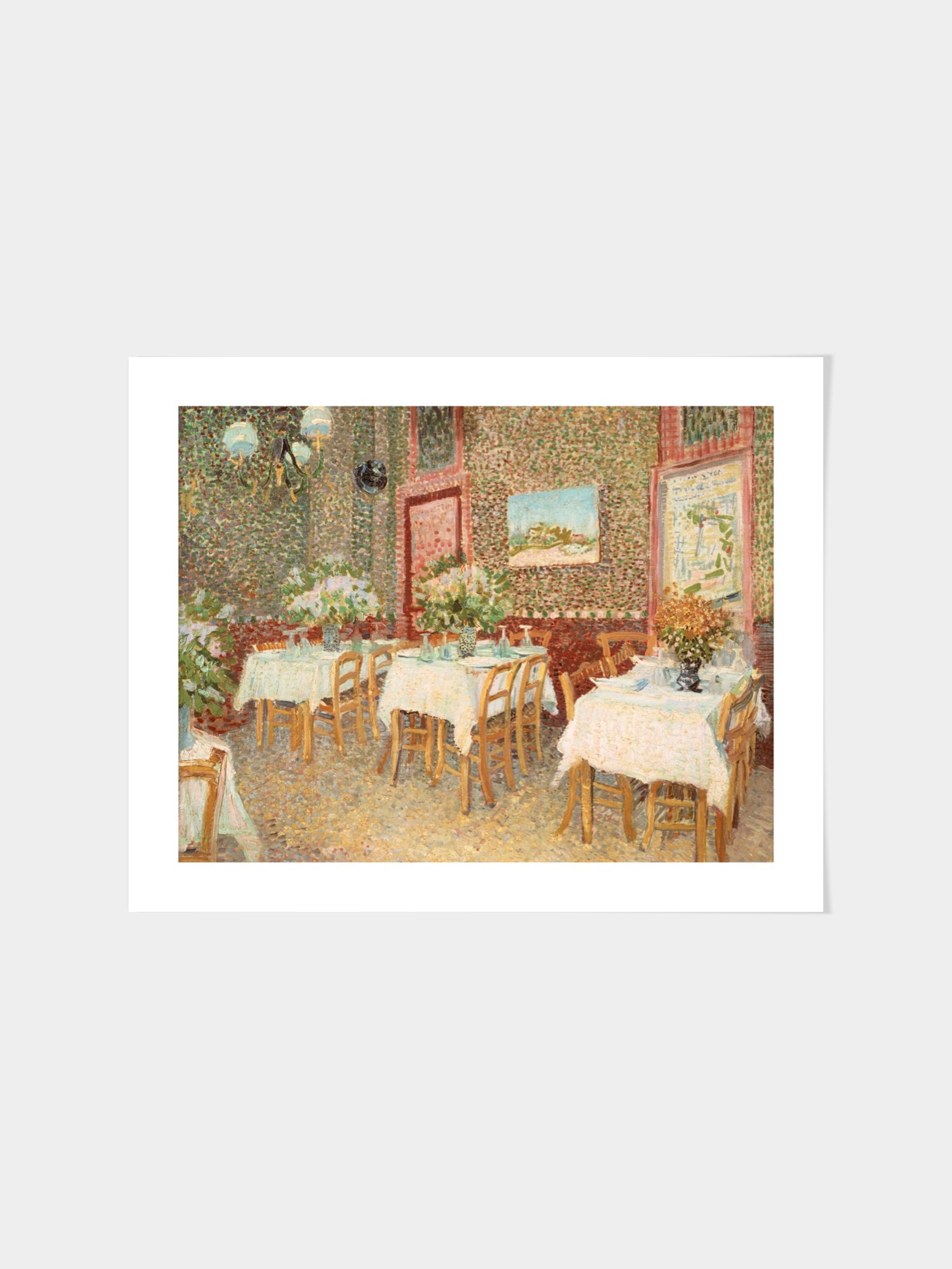 Vincent Van Gogh - Interior of a restaurant