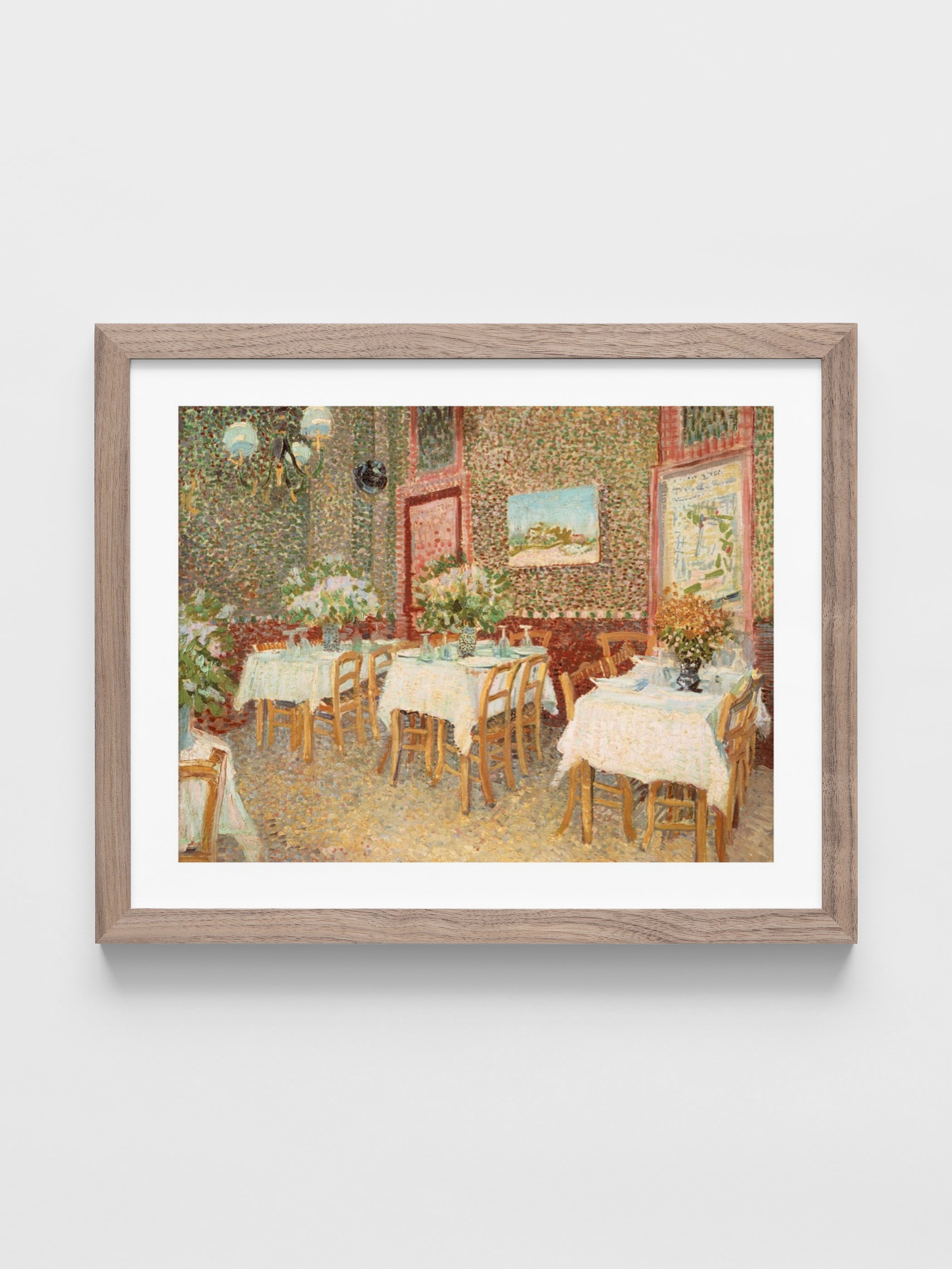 Vincent Van Gogh - Interior of a restaurant
