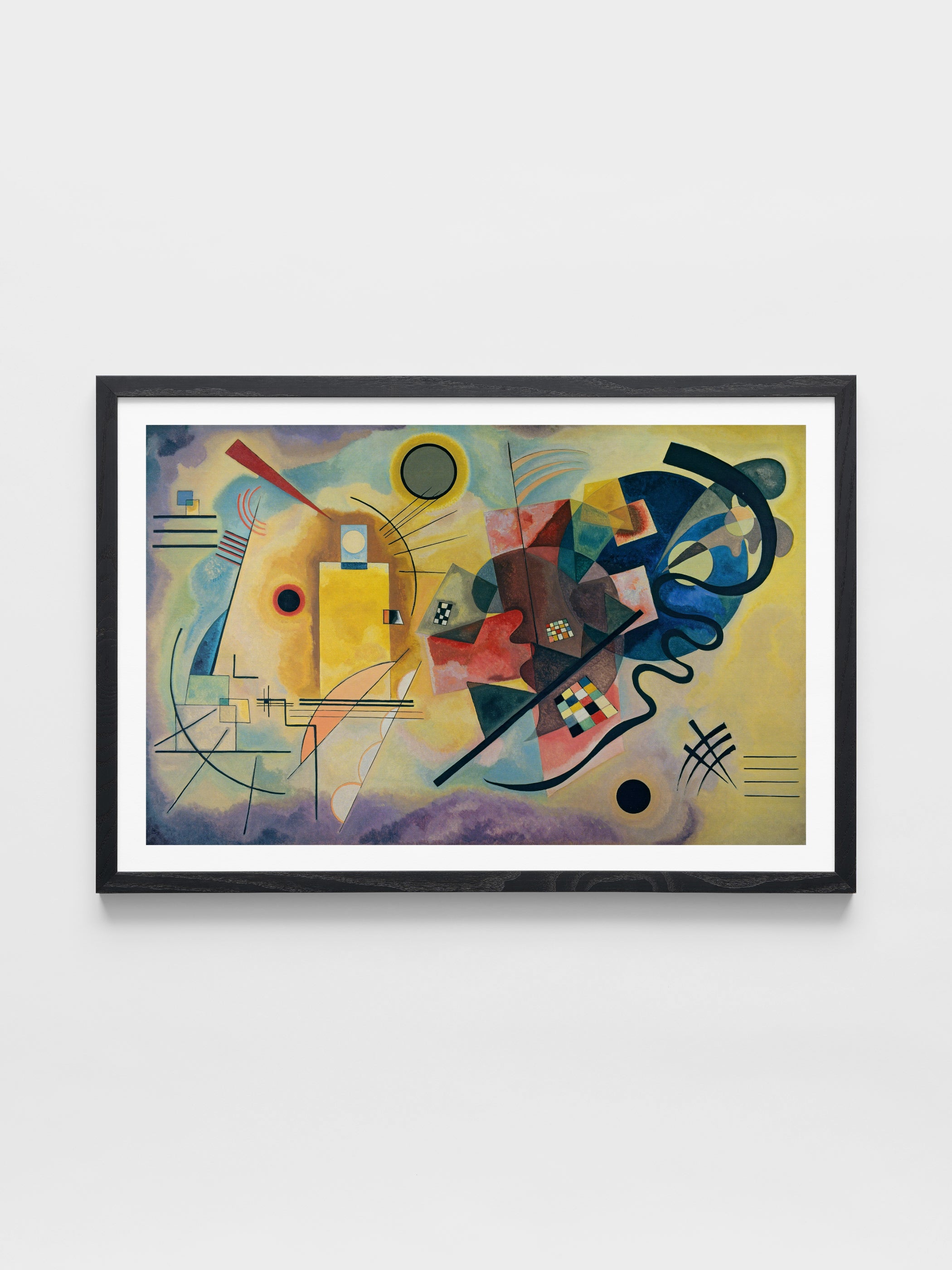 Wassily Kandinsky - Yellow, Red, Blue