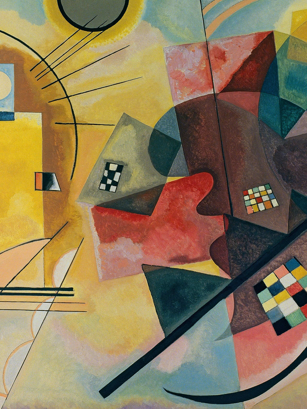 Wassily Kandinsky - Yellow, Red, Blue