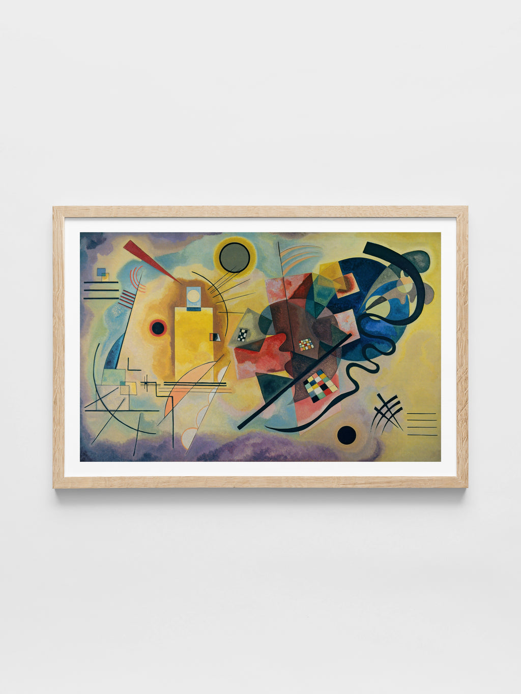 Wassily Kandinsky - Yellow, Red, Blue
