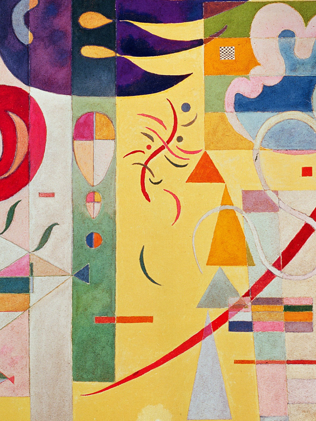 Wassily Kandinsky - Dominant Violet