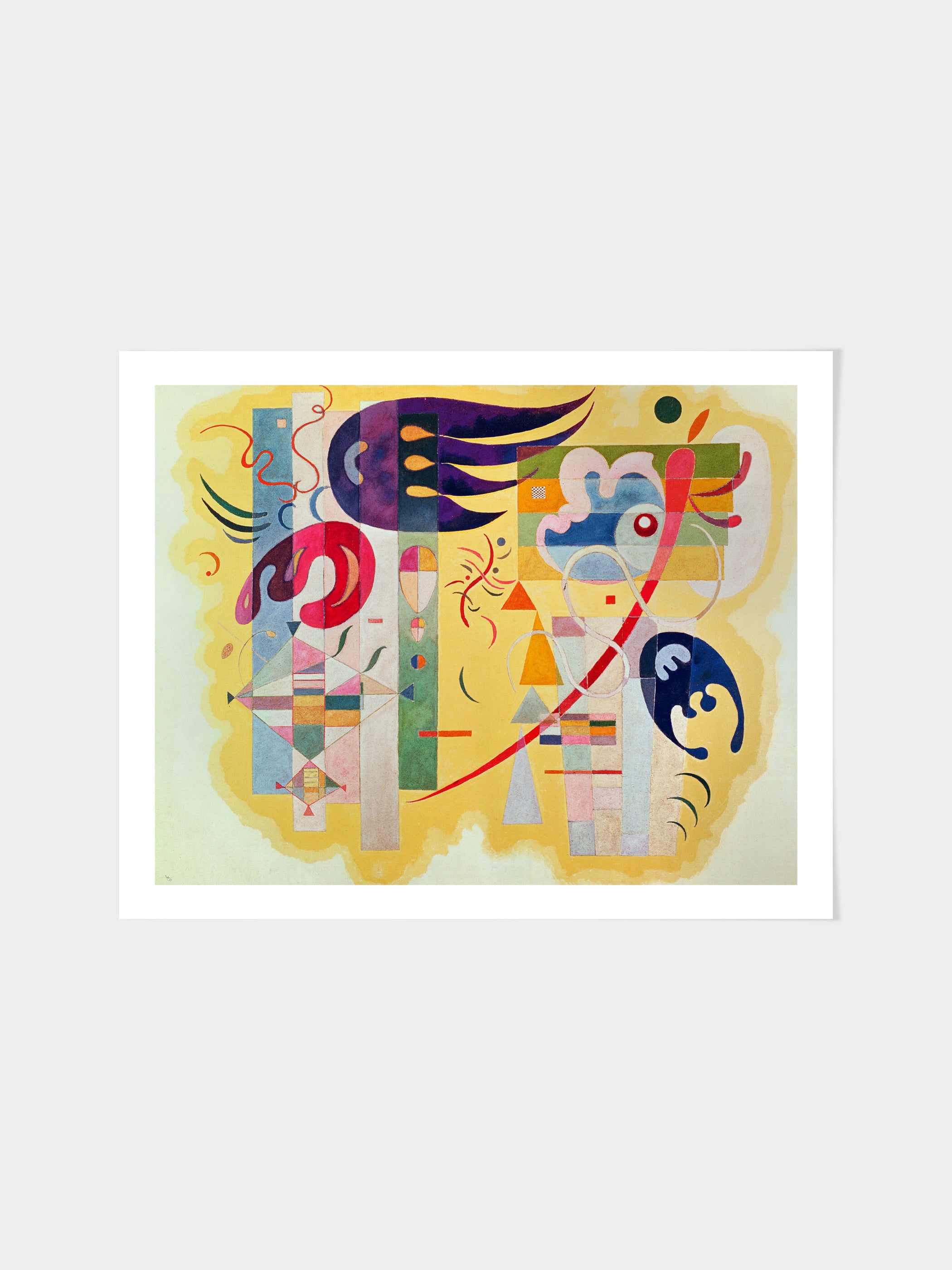 Wassily Kandinsky - Dominant Violet