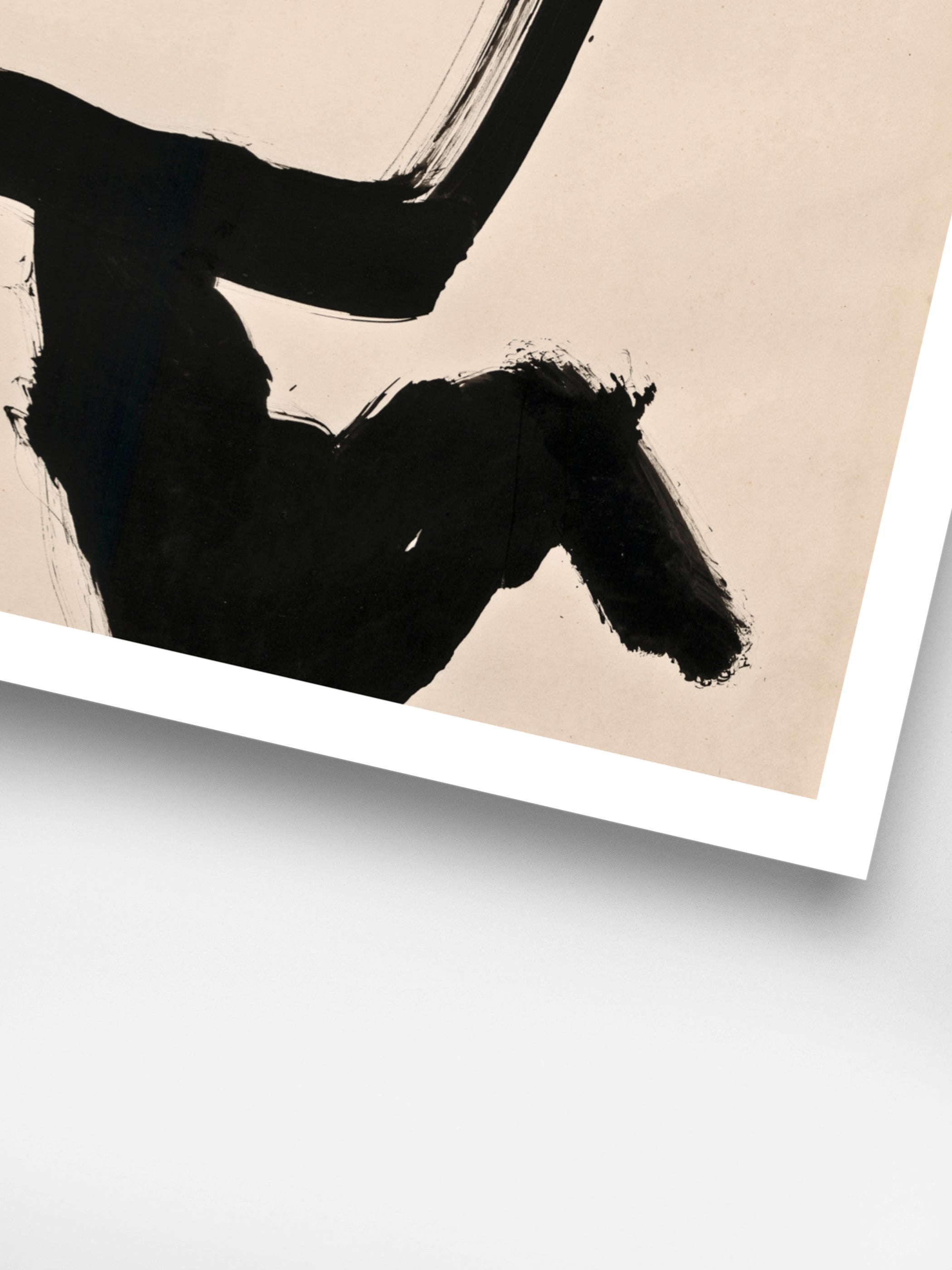 Willem Hussem - Abstract composition (Horse)