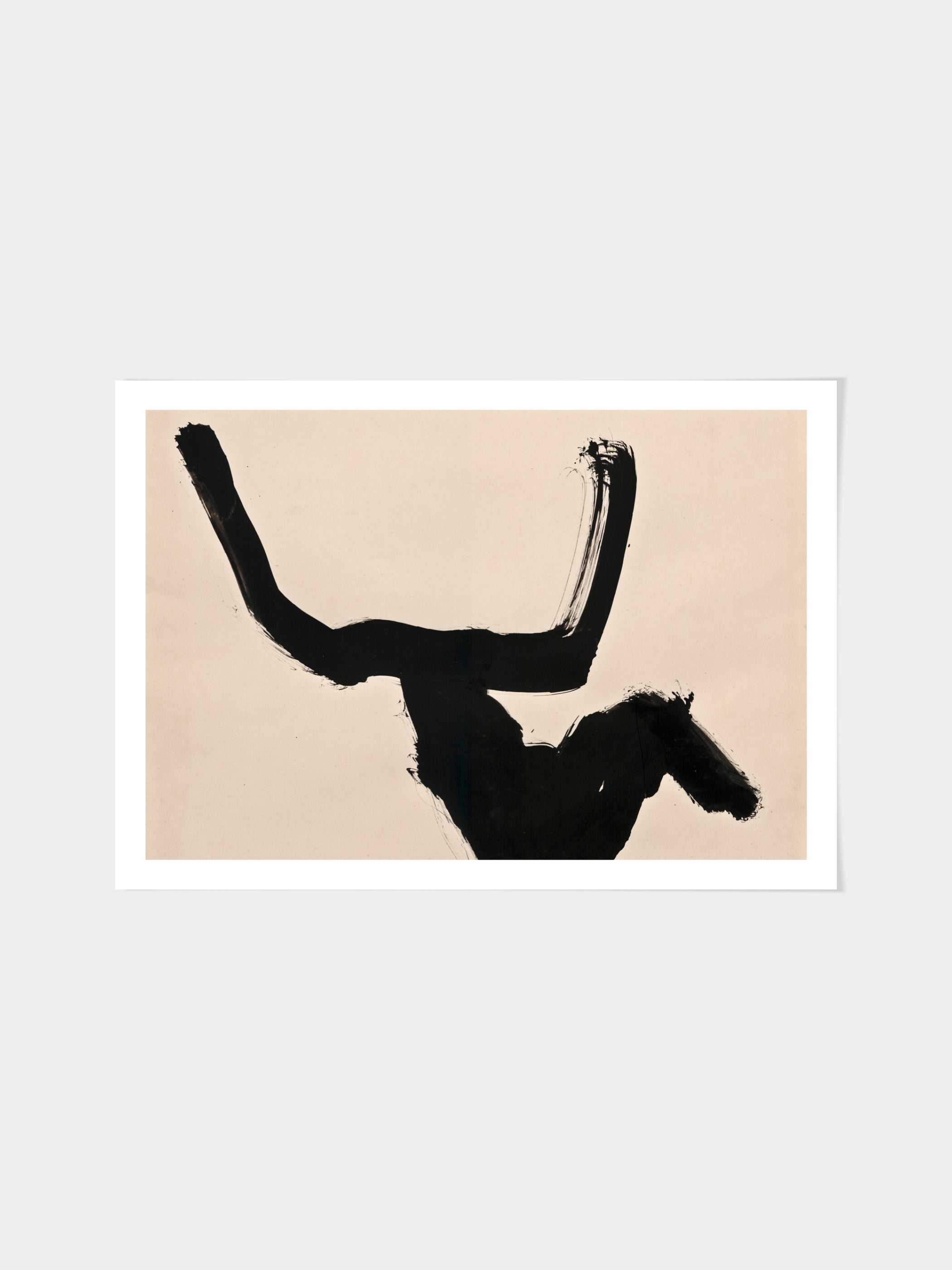 Willem Hussem - Abstract composition (Horse)