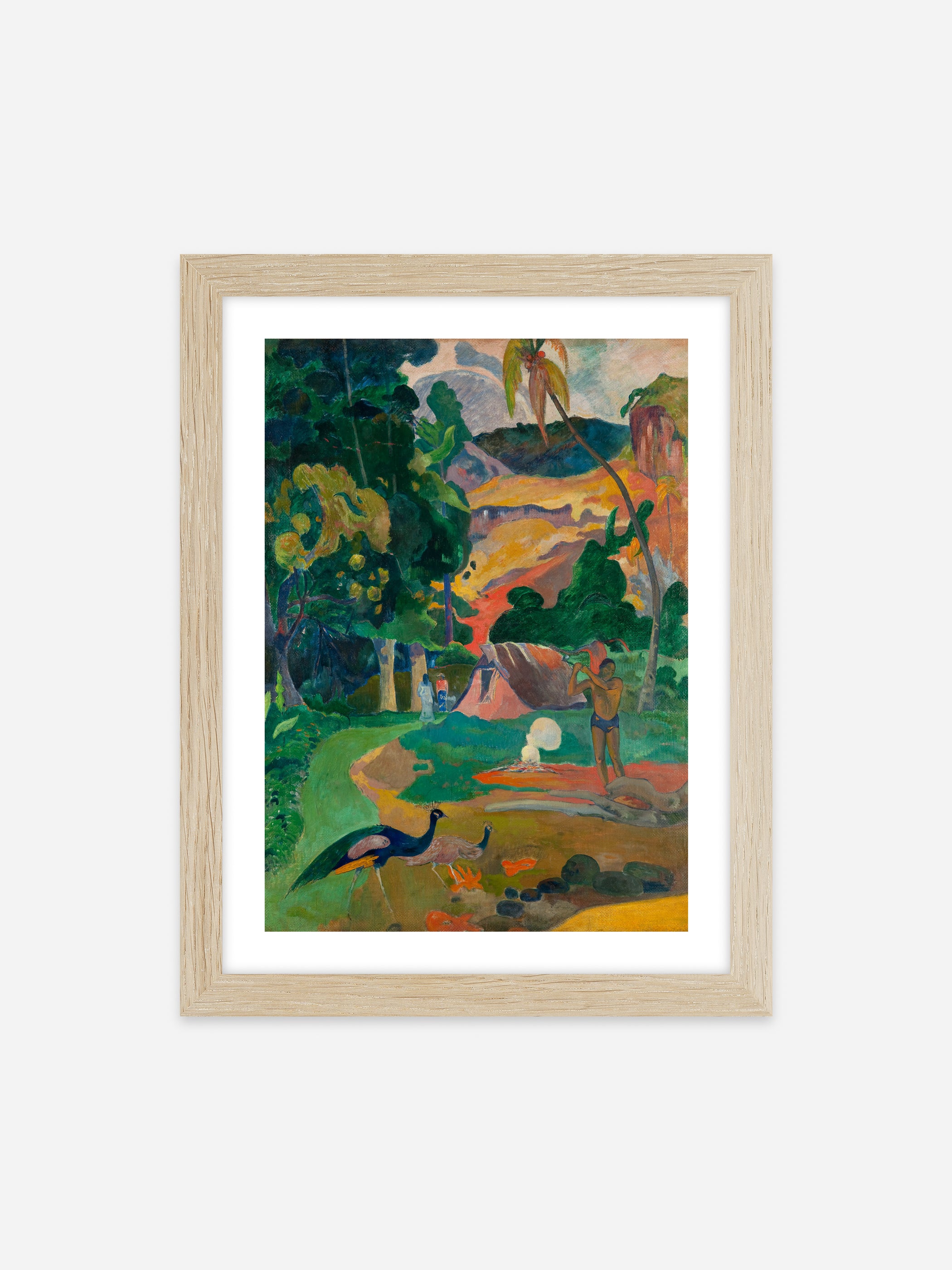 Paul Gauguin - Matamoe or, Landscape with Peacocks