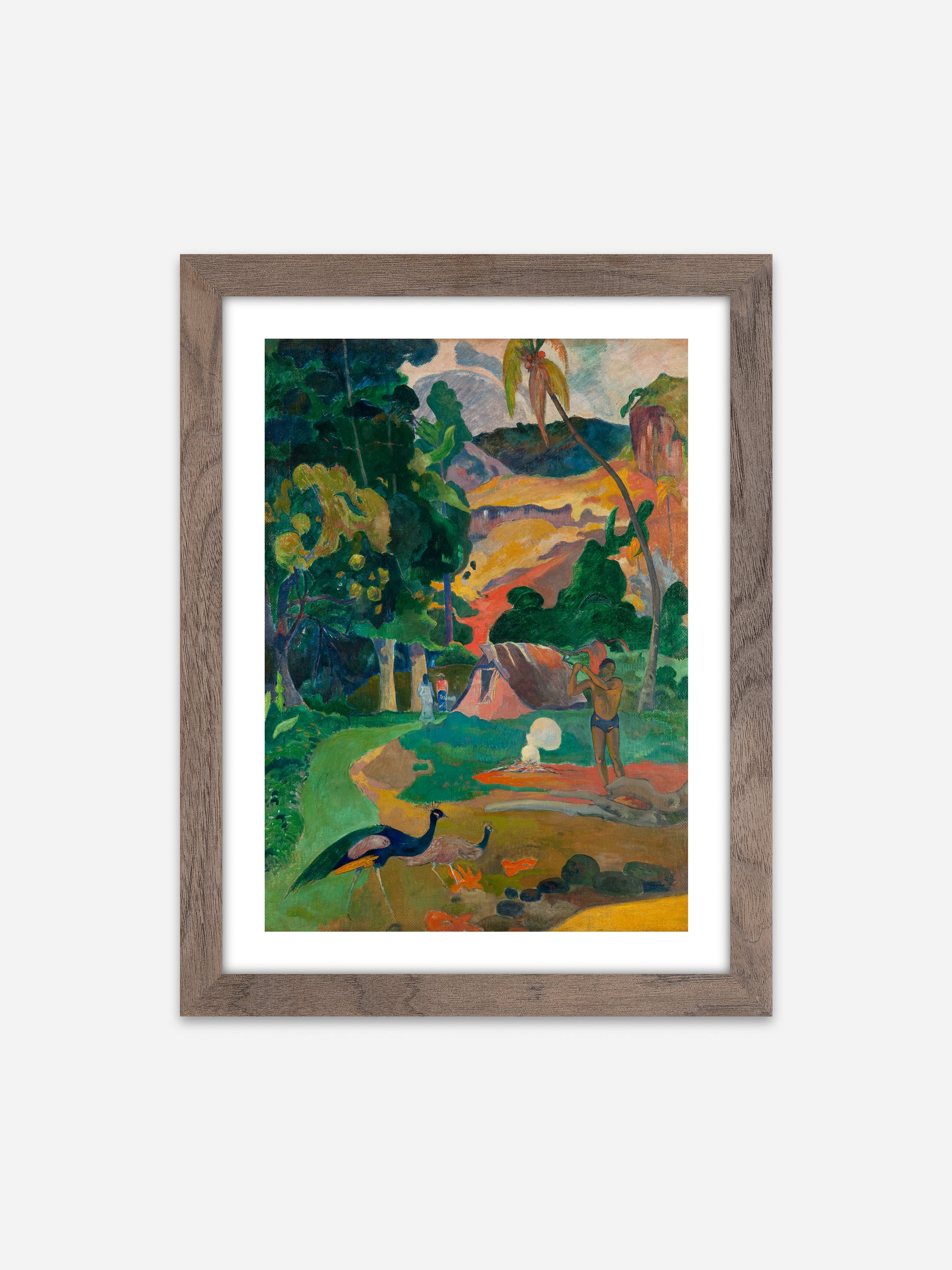 Paul Gauguin - Matamoe or, Landscape with Peacocks