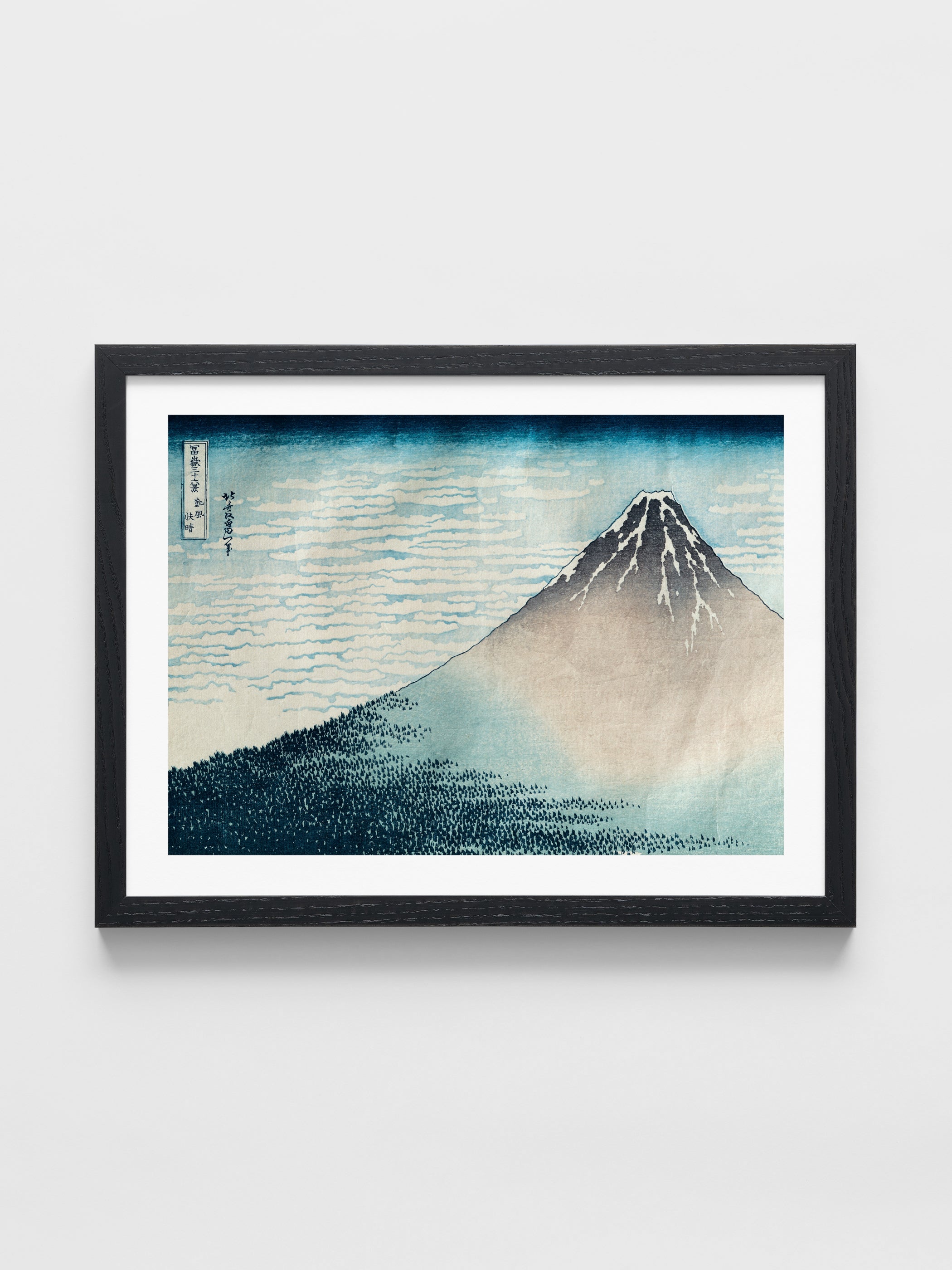 Katsushika Hokusai - Fuji in Clear Weather